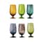 Hello Honey® 12oz. Hand-Blown Stemmed Drinking Glass Set
